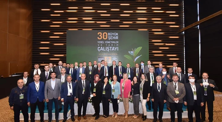 30 Büyükşehir tarımın kalkınması için Konya’da bir araya geldi