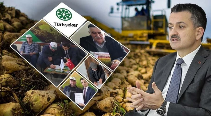 Bakan Pakdemirli: “Bir haftada çiftçilerle 1,1 milyon tonluk pancar üretim sözleşmesi imzaladık”