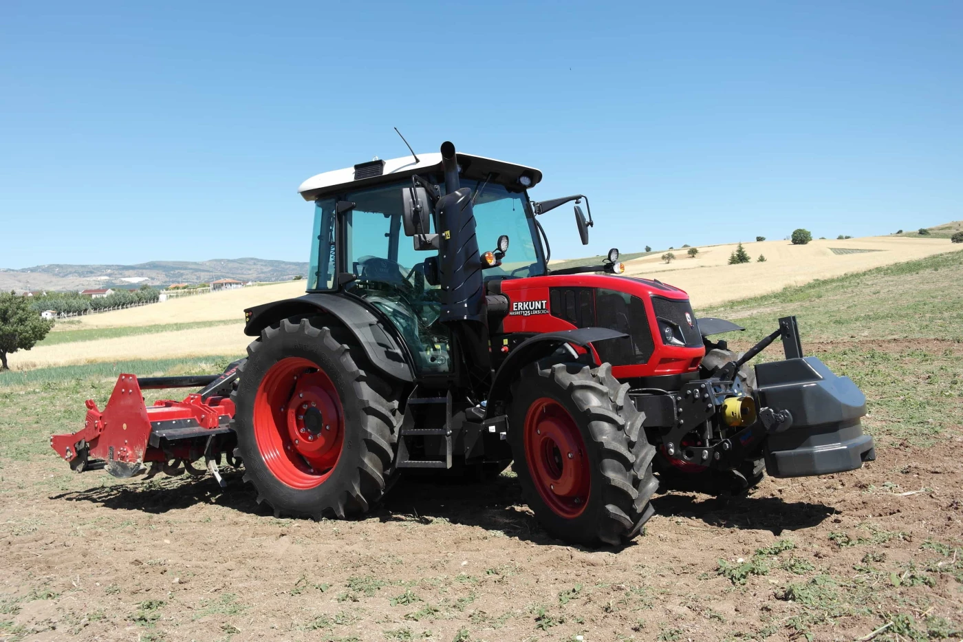 Bu toprakların traktörleri Konya’da