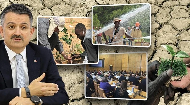 “Çölleşme ve erozyonla mücadele deneyimimizi dünyaya aktarıyoruz”