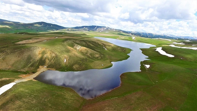 Erzurum'da Tarım ve Hayvancılığı destekleyen göletler çiftçilere can simidi