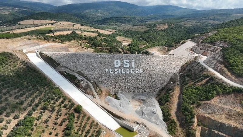 Karacabey'de Yeşildere Barajı tamamlandı, 38 bin dekar tarım arazisi sulanacak
