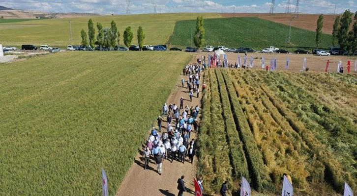 Kayseri'de Yerli ve Milli Tohumun Ulaşmadığı Çiftçi Kalmasın projesinin tanıtımı ve tarla günü yapıldı