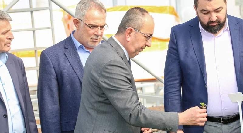 PAYDAŞLAR, ‘SEBZE FİDESİ ÜRETİM TESİSİ’NİN GELECEĞİ İÇİN BULUŞTU