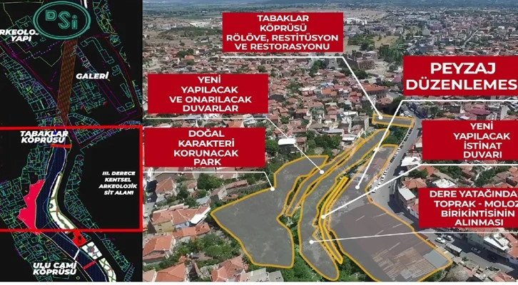 Pergamon Antik Kenti’nin kalbi Selinos Antik Kanalı, yüzyıllar sonra yeniden gün yüzüne çıkıyor
