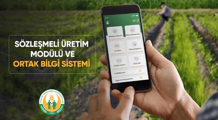 Sözleşmeli Üretim Modeli ile hedef 1 milyar ₺ alım