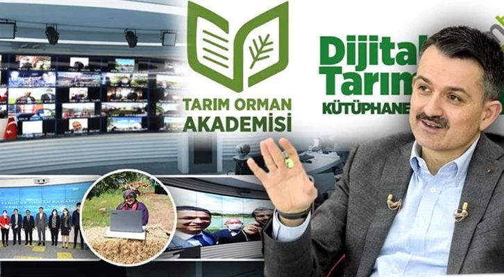 TARIMA DAİR HER ŞEY "TARIM ORMAN AKADEMİ"DE