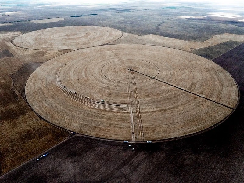TİGEM Gözlü Tarım İşletmesinde hububat hasat sezonu sonlandı