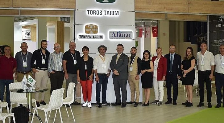 Toros Tarım, tarıma güç veren ürün ve hizmetlerini Interfresh Eurasia Fuarı’nda tanıttı