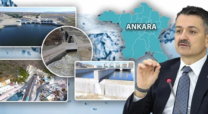 Türkiye’nin en uzun içme suyu tüneli Başkent’e ilk 6 ayda 166 milyon metreküp su taşıdı