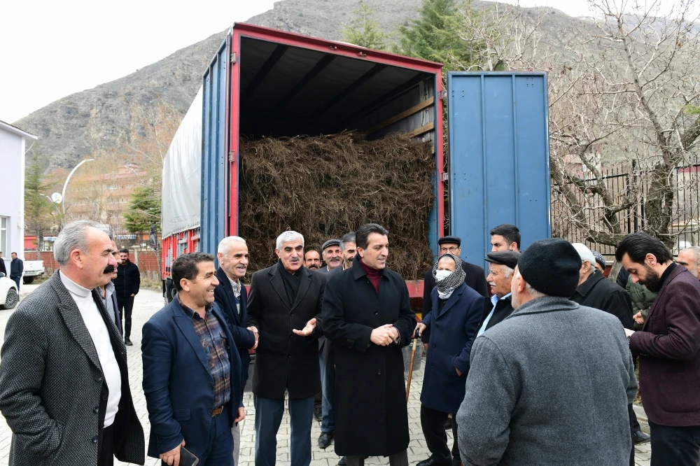 Van Çatak'ta çiftçilere 19 bin 250 ceviz fidanı dağıtıldı