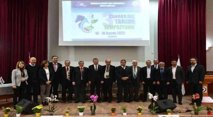 3. Çanakkale Tarımı Sempozyumu açılışı gerçekleştirildi