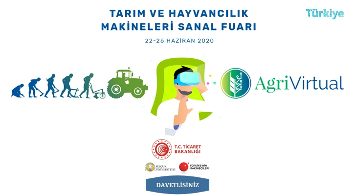 AgriVirtual Tarım ve Hayvancılık Makineleri Sanal Fuarı'nın açılışı Bakan Pekcan tarafından yapıldı