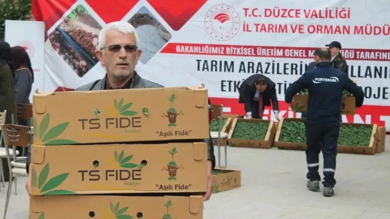 Atıl tarım arazilerinde sebze yetişecek