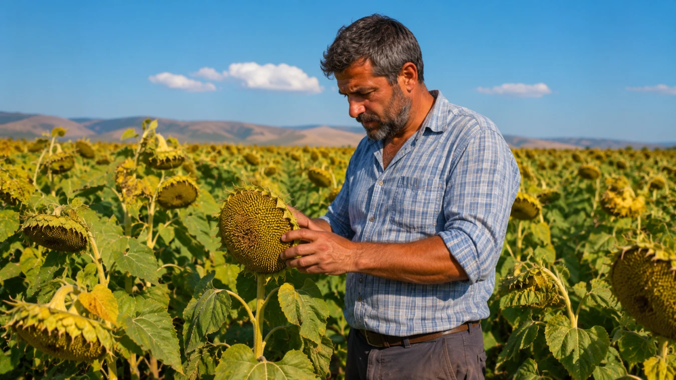 Ayçiçeğinde rekoltenin şifresi: Tabla doldurma döneminde su ve potasyum yönetimi