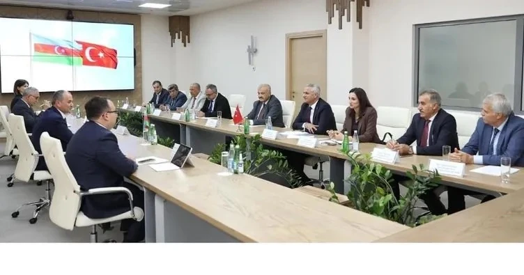 Azerbaycan Tarım Bakanı Memmedov, TYAB ve TÜRKTOB heyetini ağırladı