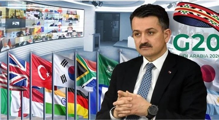 Bakan Pakdemirli, G20 Tarım ve Su Bakanları toplantısına katıldı