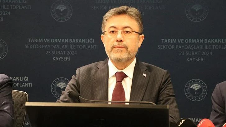 Bakan Yumaklı: Gıda, ülkeler için milli güvenlik meselesidir