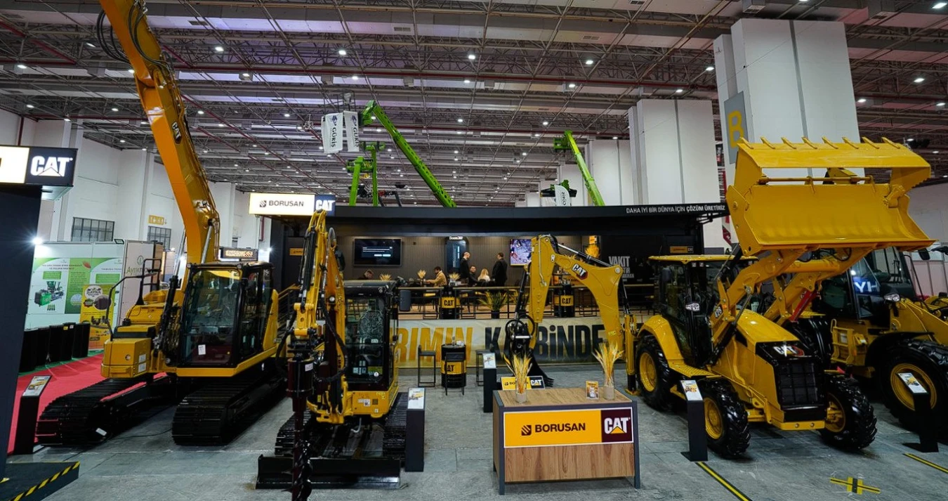Borusan Cat, Agroexpo İzmir Tarım Fuarı’nda tarıma özel iş makinelerini tanıttı