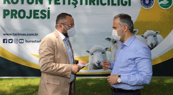 Bursa Büyükşehir’den hayvancılığa destek