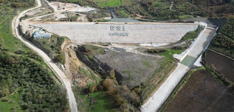 Çanakkale Karaköy Barajı tamamlandı