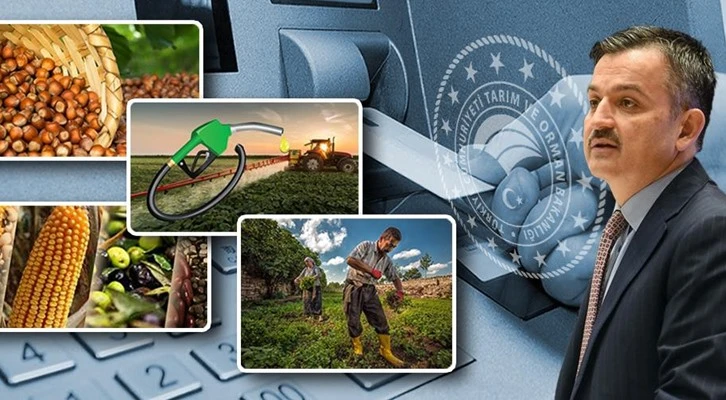 ÇİFTÇİLERİMİZE 1,5 MİLYAR LİRALIK DESTEK