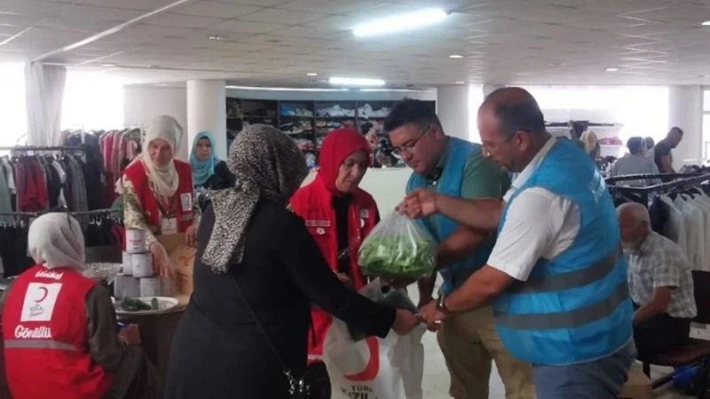 Çorum'da hükümlülerin ürettiği tarım ürünleri ihtiyaç sahiplerine dağıtılıyor