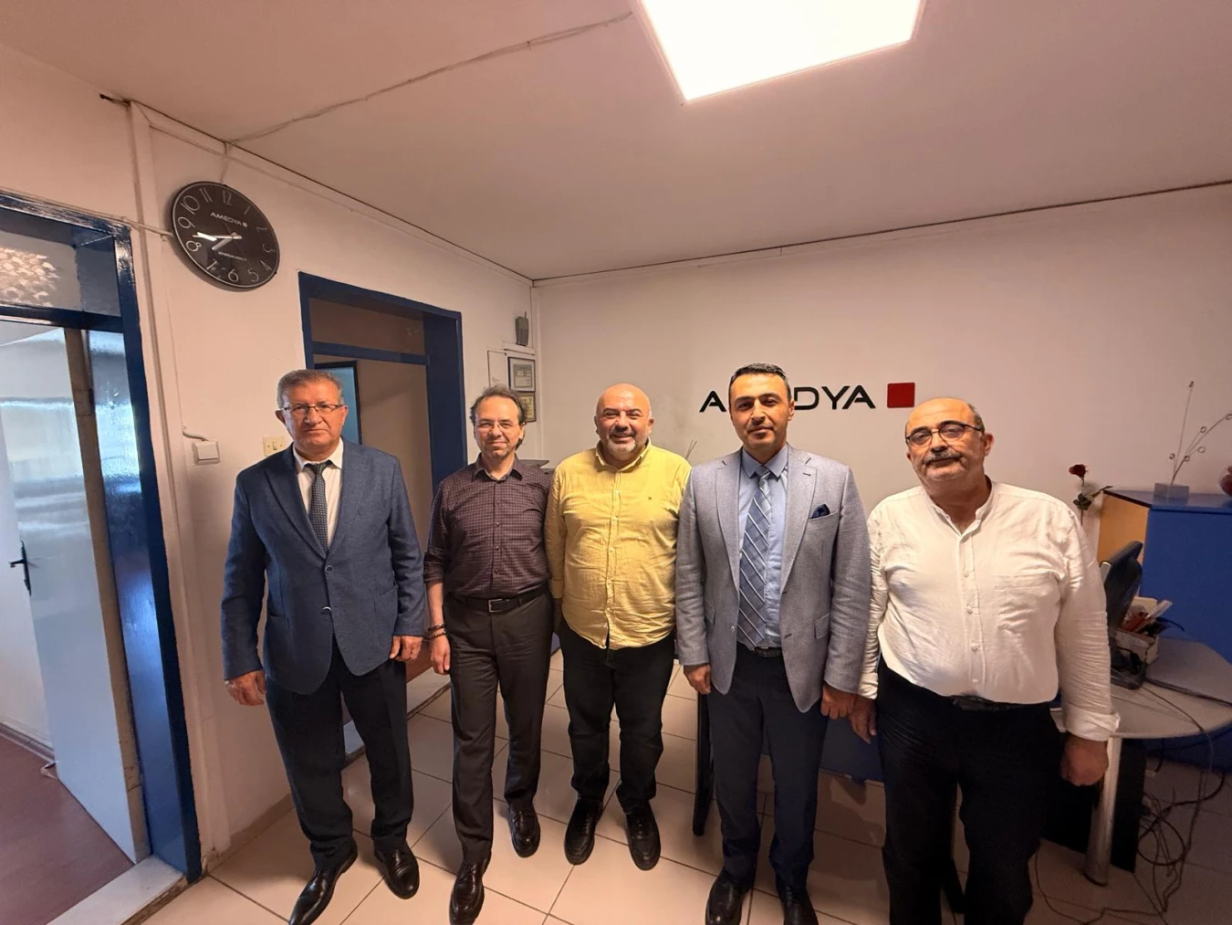 Cumhurbaşkanlığı İletişim Başkanlığı ve BİK Bölge Müdürlerinden Amedya Reklam A.Ş.’ye Ziyaret