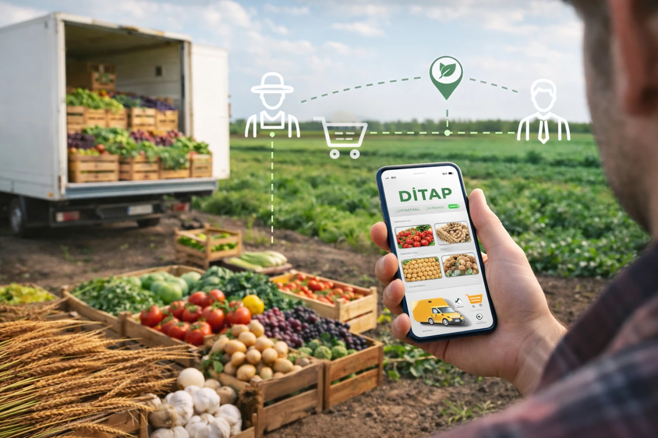 Dijital Tarım Pazarı (DİTAP) güncellendi: Üretici doğrudan tüketiciyle buluşuyor