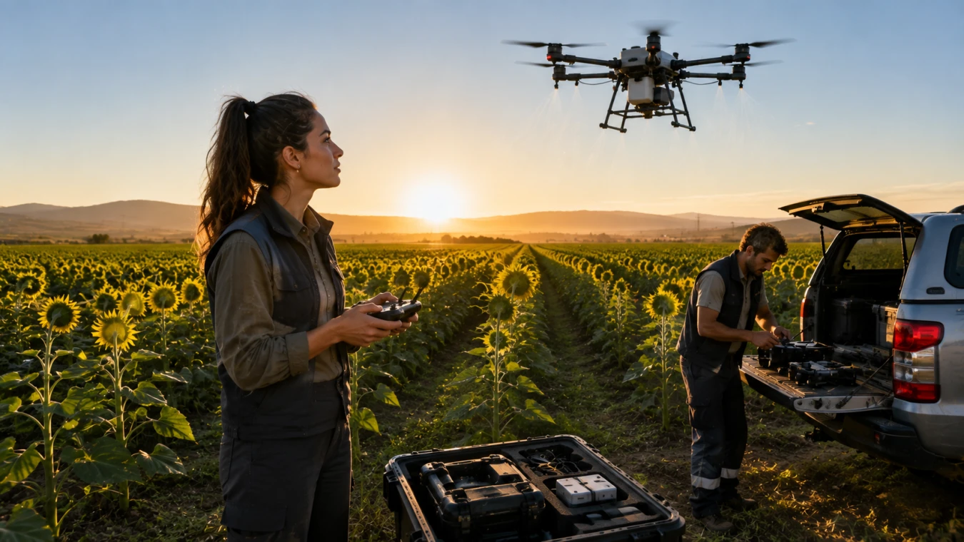 Drone pilotluğu tarımın yeni mesleği mi? Gençler gökyüzünden üretime yön veriyor