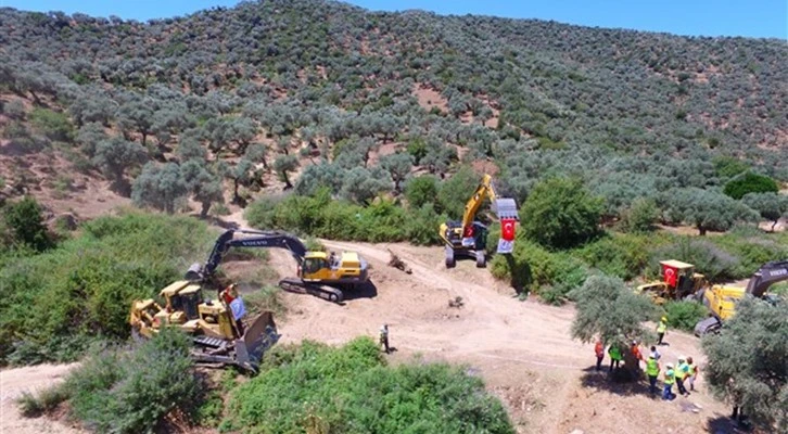 Elazığ Kanatlı Barajı’nda çalışmalar devam ediyor, Aydın Sarıçay Barajında ilk kazma vuruldu