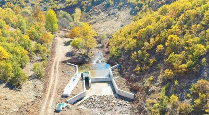 Elazığ'da mikrohavza sulaması tamamlandı