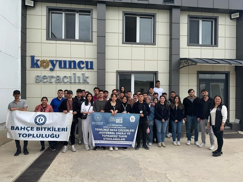 Geleceğin ziraatçileri Koyuncu Seracılık’ta buluştu