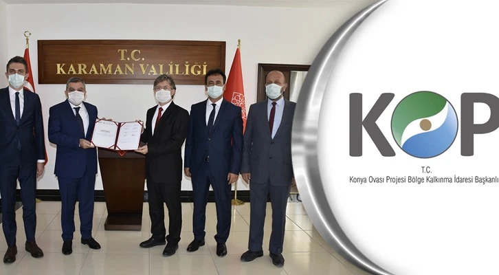 Karaman’ın KOP Destekli Projeleri için imzalar atıldı