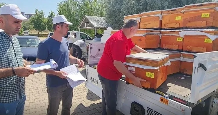 Kırıkkale’de arıcılara yüzde 50 hibe destekli arı kovanı dağıtıldı