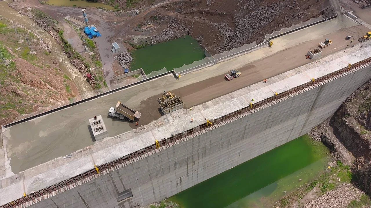 Kızlaryolu Barajı'nda sona yaklaşıldı