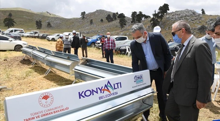 Konyaaltı’nda hayvan yetiştiricilerini mutlu eden hibe