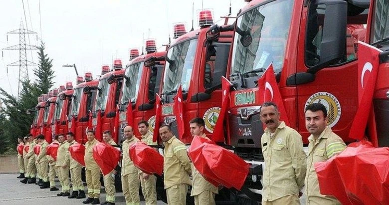 OGM envanterine 190 arazöz ve 197 ilk müdahale aracı katıldı