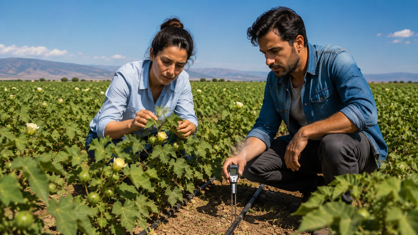 Pamukta tarak ve koza dökümü nasıl önlenir? Aşırı sıcaklarda bitki besleme stratejileri
