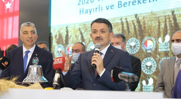 ‘‘Sadece hububat değil, diğer ürünlerin de borsalaştığı, ticaretinin yapıldığı duruma geleceğiz’’