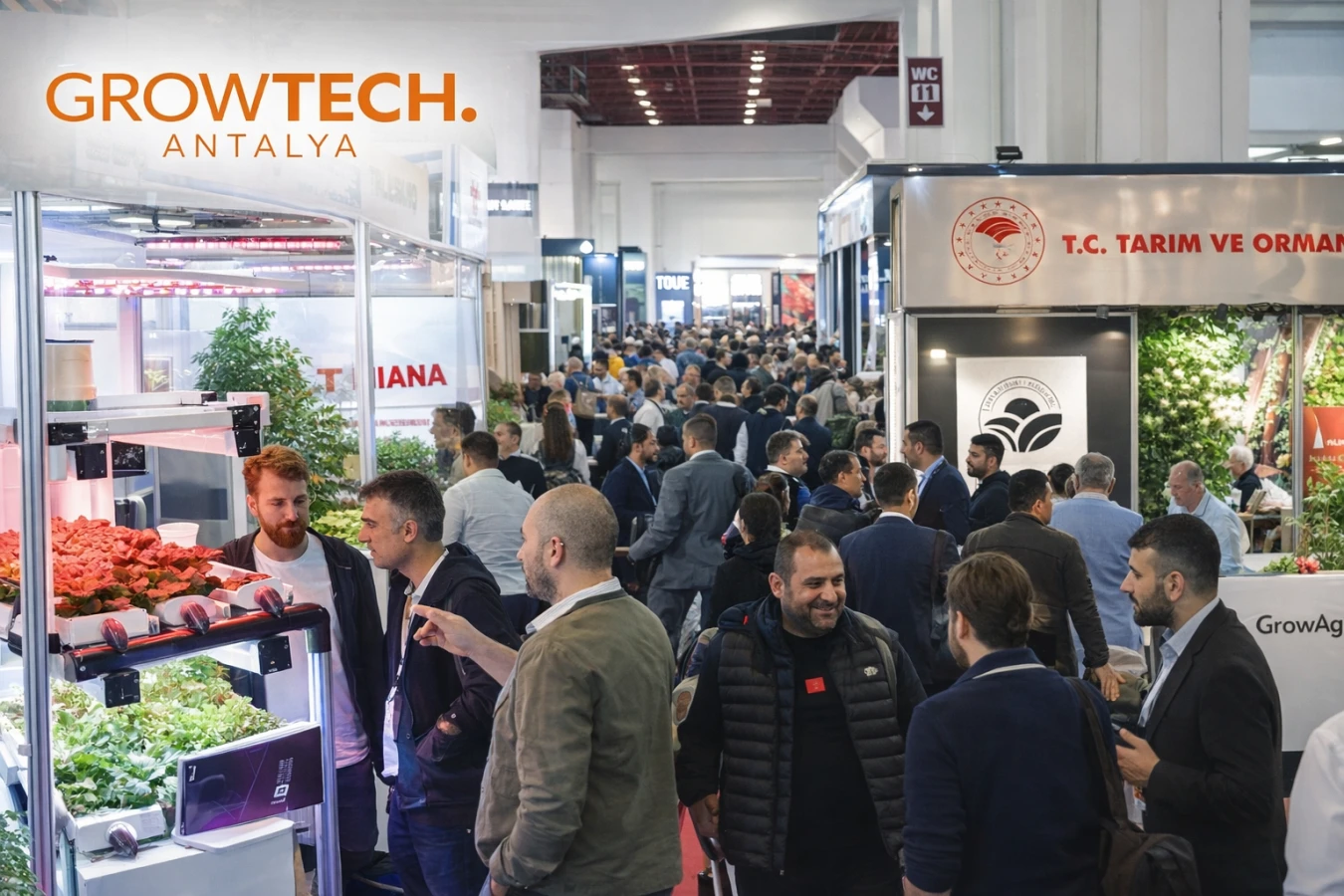 Sektörün rotası Antalya’da çizildi: Growtech, dünya tarım ticaretinin yeni üssü oldu!