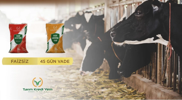 Tarım Krediden Kurban vadeli yem kampanyası