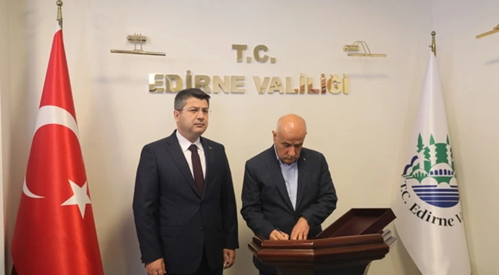 Tarım ve Orman Bakanı Kirişci, Edirne Valiliğini ziyaret etti