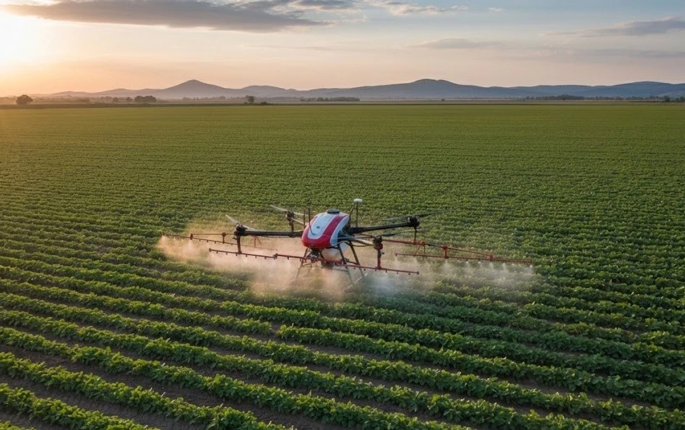 Tarımda dron devrimi: İlaçlama maliyetleri %40 azalıyor, verim artıyor