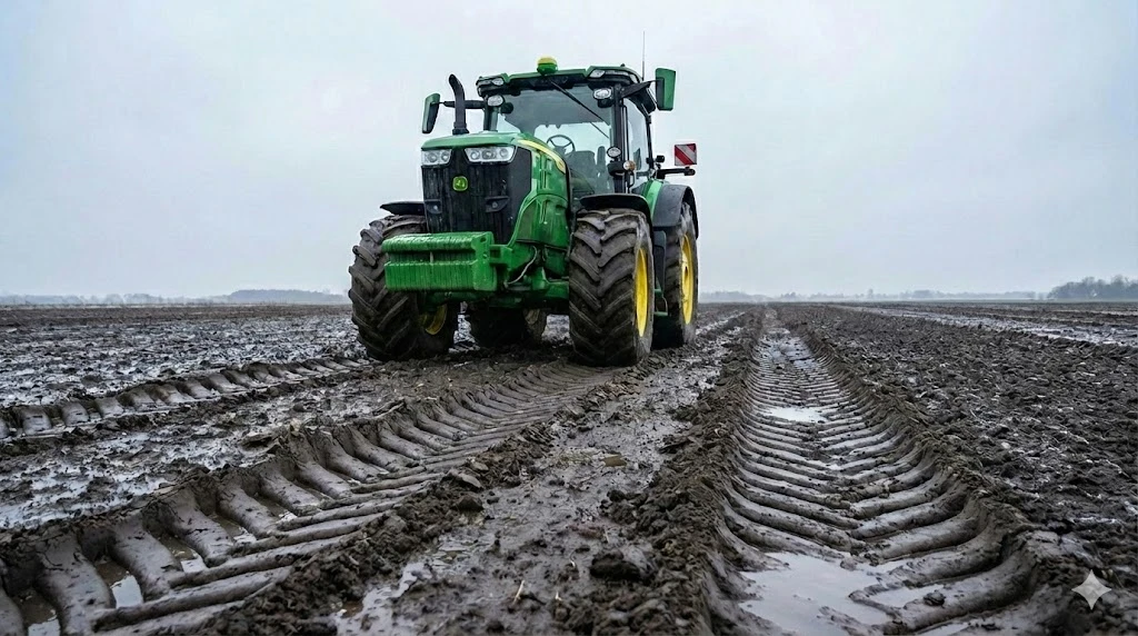 Toprak sıkışması nedir? Kışın tarlaya traktörle girenler dikkat!